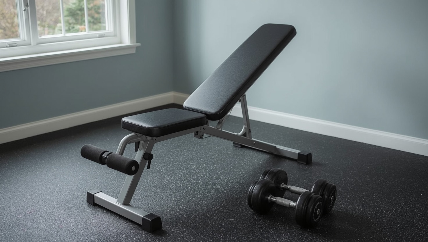 gorilla sports verstellbare hantelbank